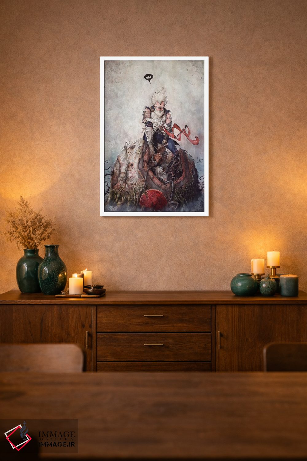 تابلو دکوراتیو وجیتای پیر اثر مارسلو ونتورا - D1W