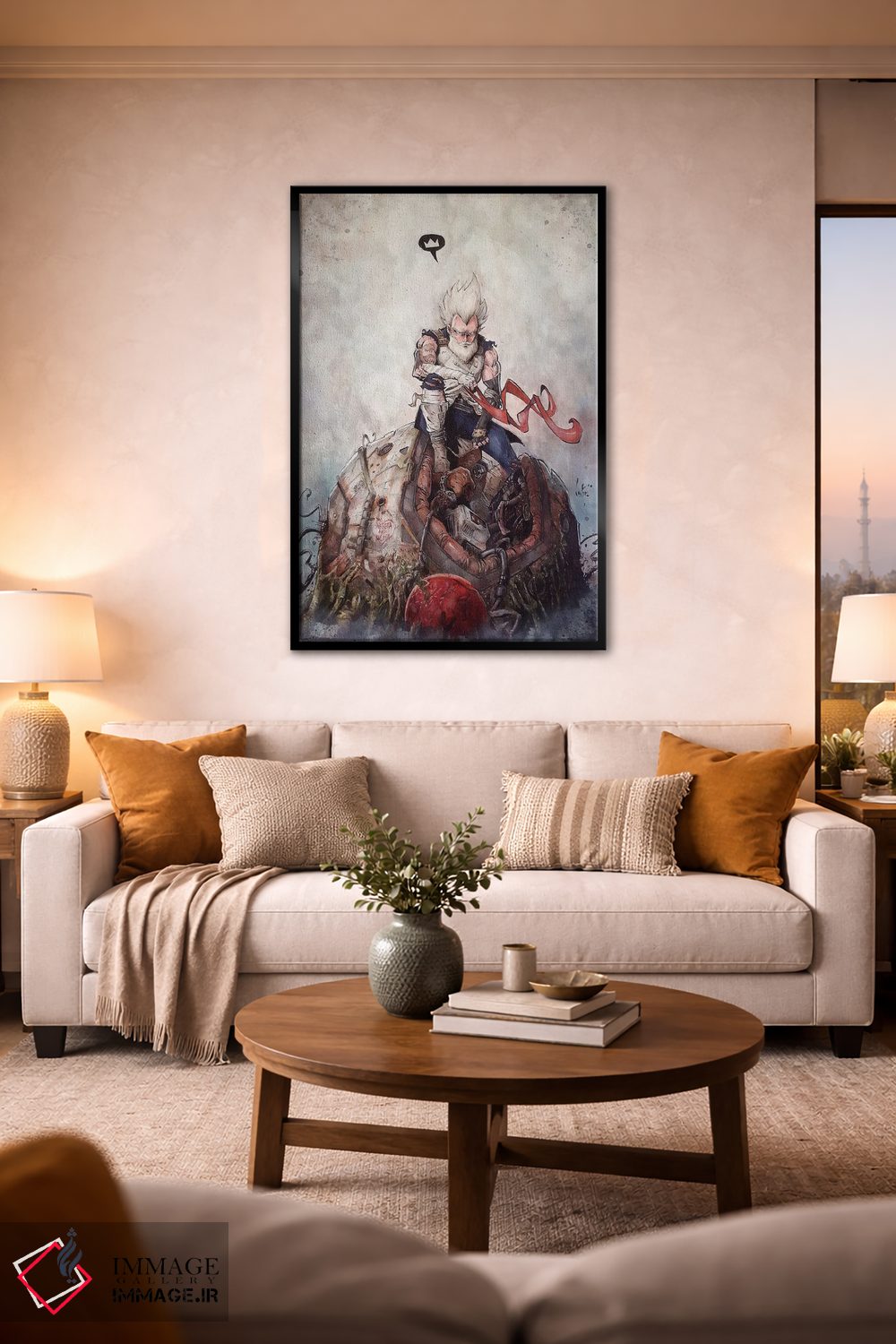 تابلو دکوراتیو وجیتای پیر اثر مارسلو ونتورا - D2B