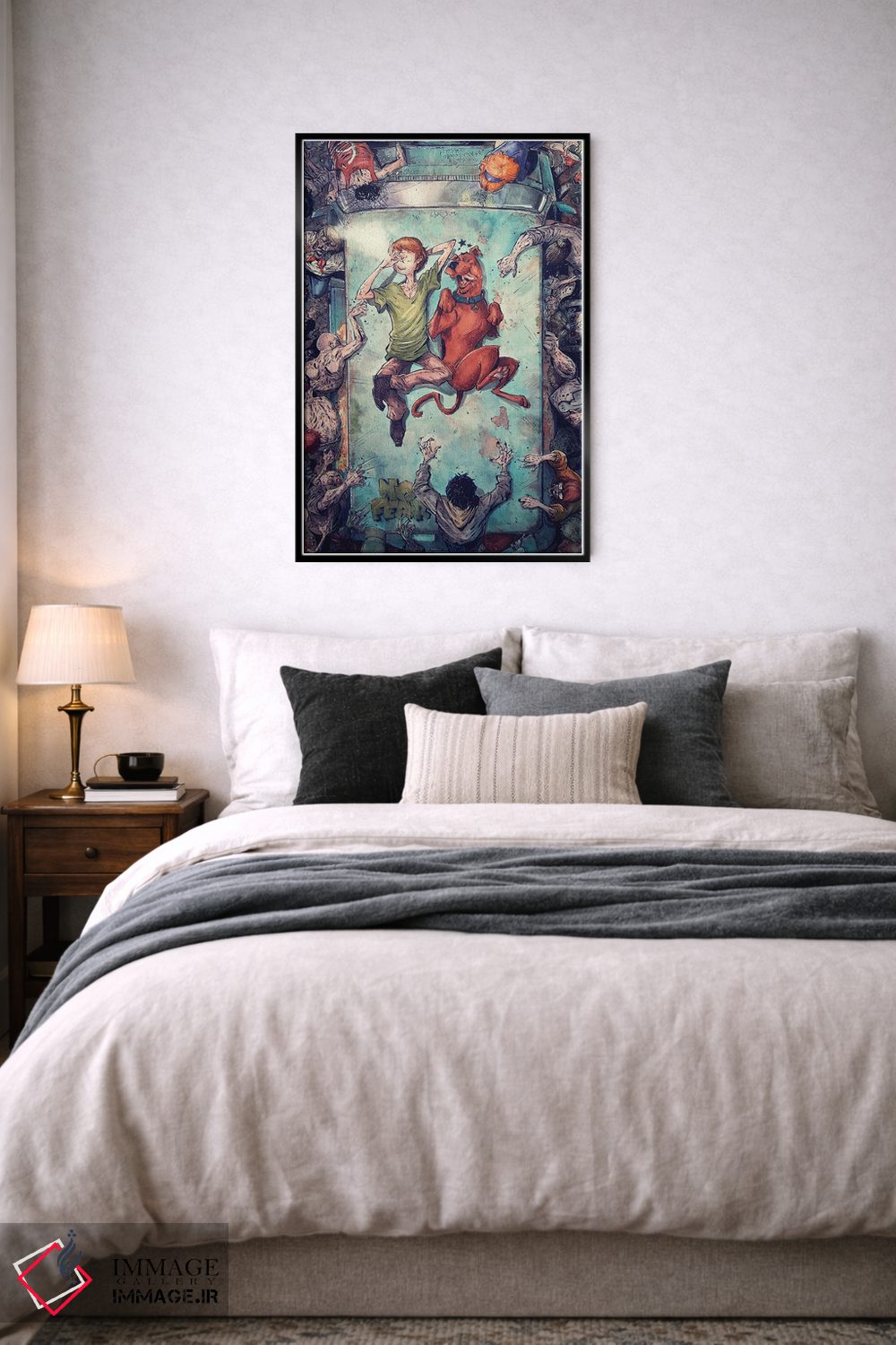 تابلو دکوراتیو شگی و اسکوبی؛ حال خوب اثر مارسلو ونتورا - D6B