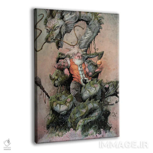 تابلو دکوراتیو گوکو در چندجهانی اثر مارسلو ونتورا - نمای پرسپکتیو محصول