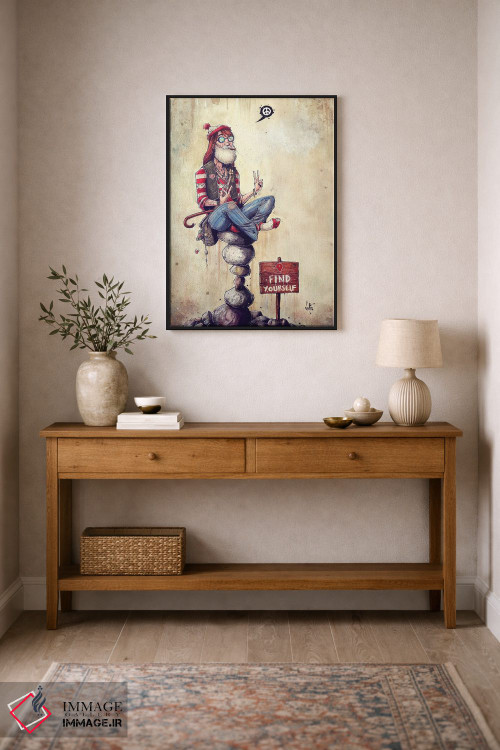 تابلو دکوراتیو والی کجاست؟ اثر مارسلو ونتورا - D1B