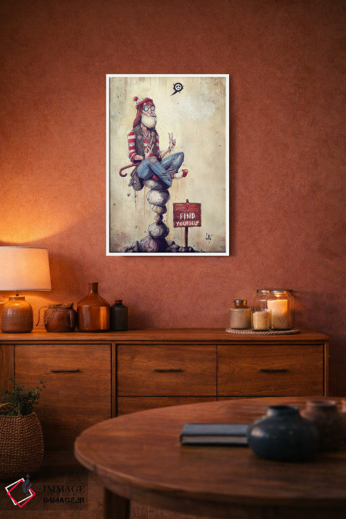 تابلو دکوراتیو والی کجاست؟ اثر مارسلو ونتورا - D3W