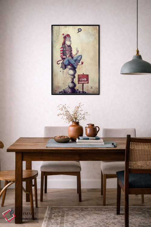 تابلو دکوراتیو والی کجاست؟ اثر مارسلو ونتورا - D6B