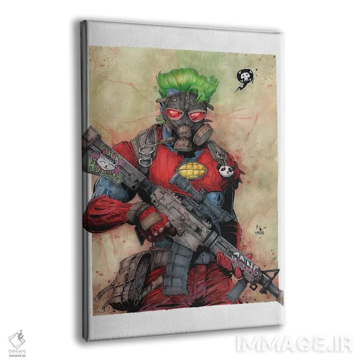 تابلو دکوراتیو کاپیتان پلنت اثر مارسلو ونتورا - نمای پرسپکتیو محصول