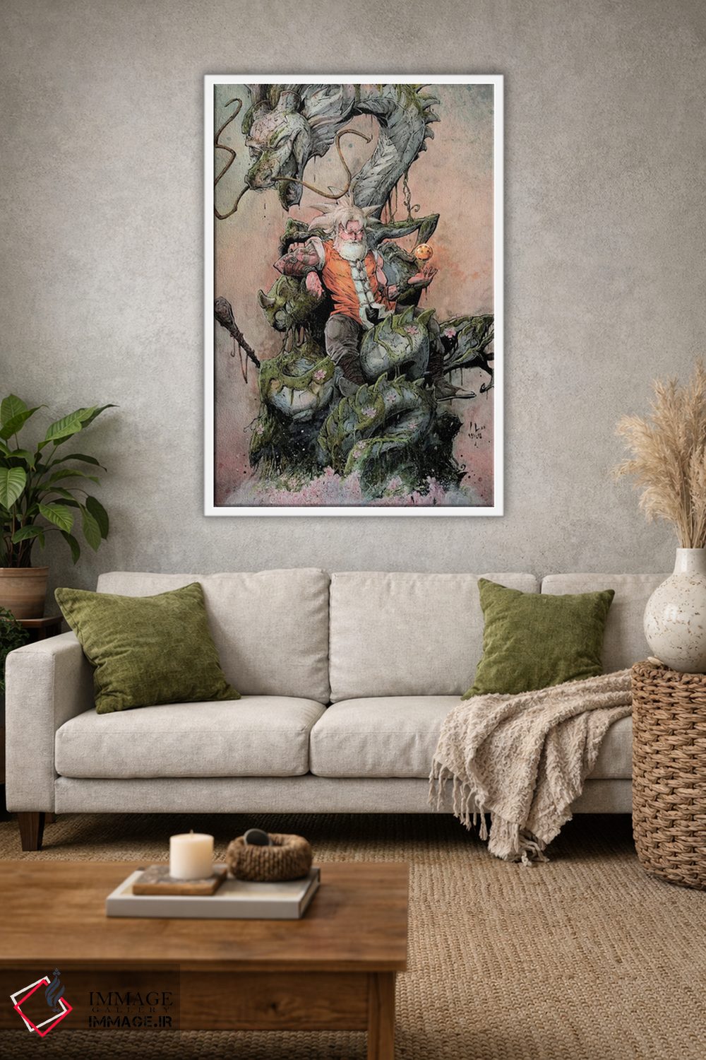 تابلو دکوراتیو گوکو در چندجهانی اثر مارسلو ونتورا - D1W