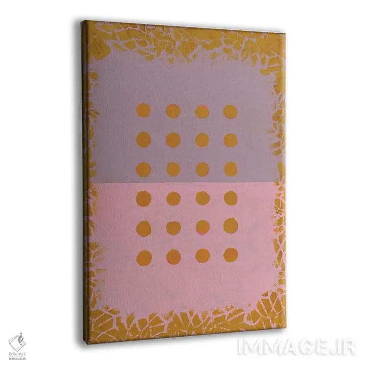 تابلو مینیمال تابستان اثر ماریسول اورا - نمای پرسپکتیو محصول