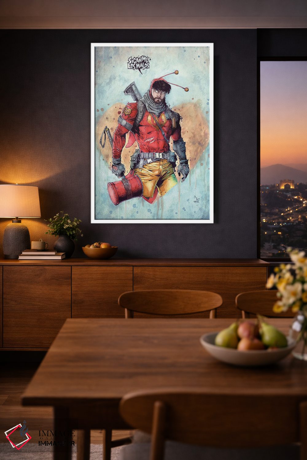 تابلو دکوراتیو ال چاپولین کولورادو اثر مارسلو ونتورا - D3W