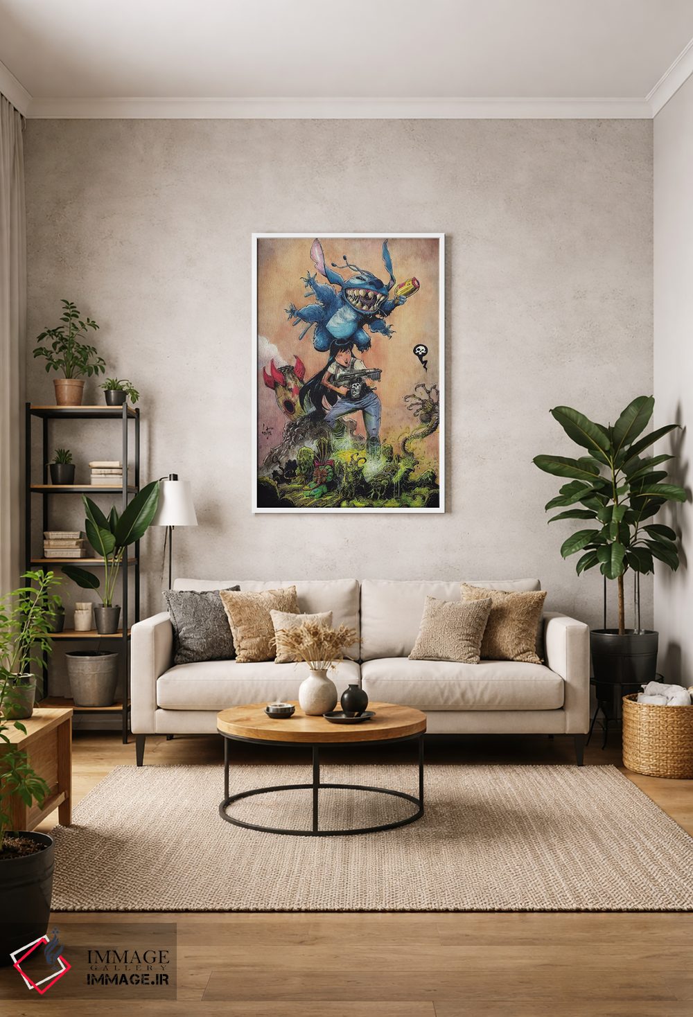 تابلو دکوراتیو استیچ اثر مارسلو ونتورا - D1W