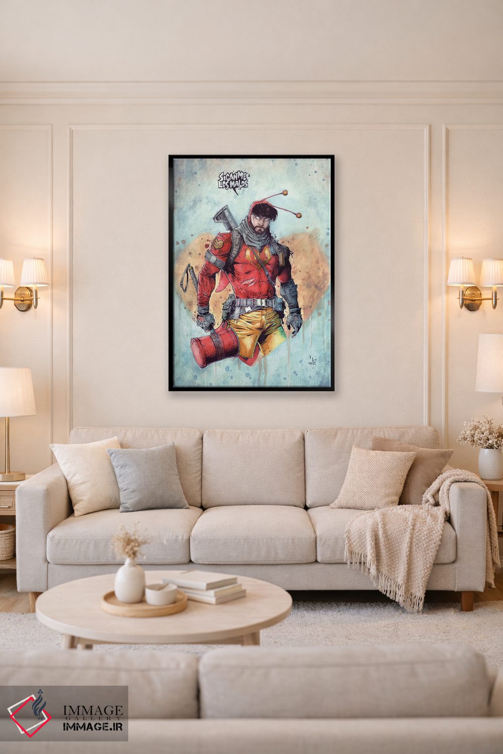 تابلو دکوراتیو ال چاپولین کولورادو اثر مارسلو ونتورا - D4B