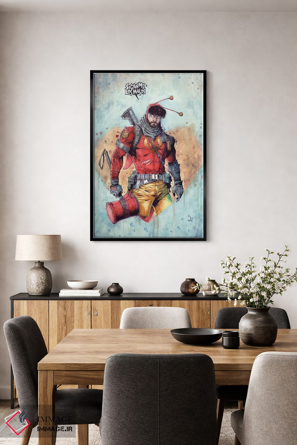 تابلو دکوراتیو ال چاپولین کولورادو اثر مارسلو ونتورا - D5B