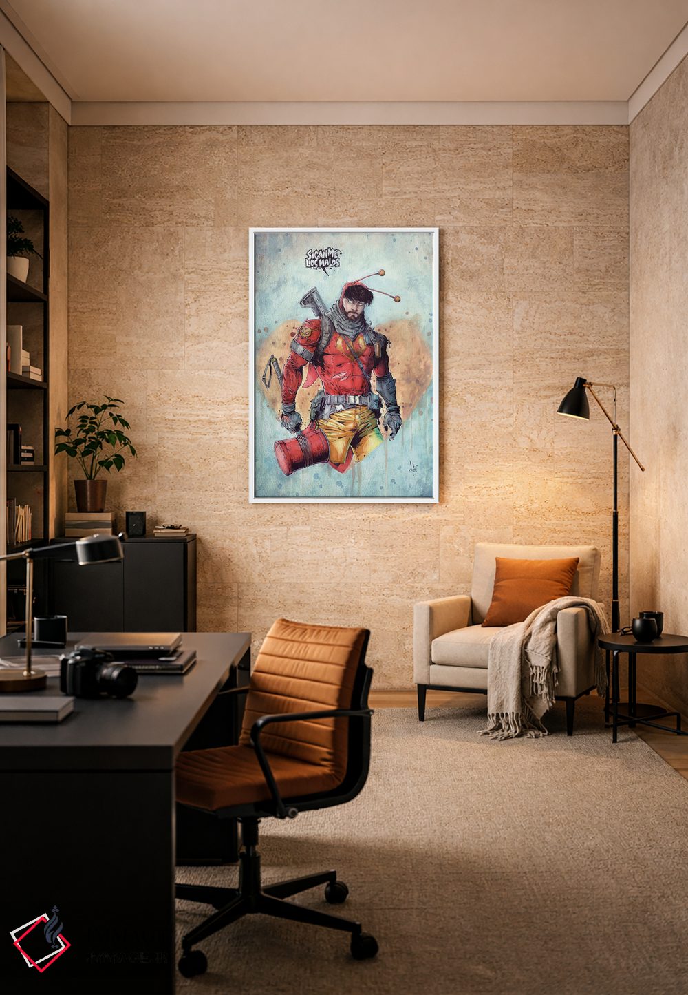 تابلو دکوراتیو ال چاپولین کولورادو اثر مارسلو ونتورا - D6W