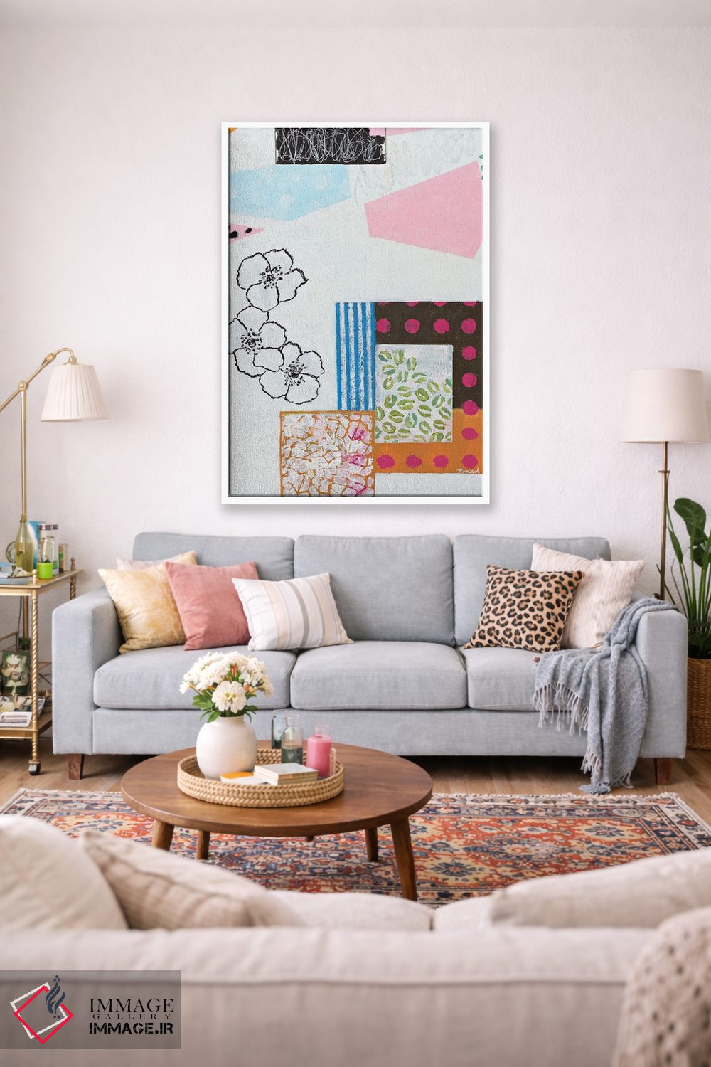 تابلو انتزاعی انتخاب ها اثر ماریسول اورا - D1W