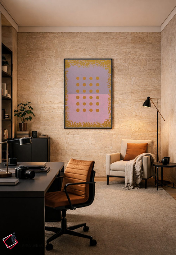 تابلو مینیمال تابستان اثر ماریسول اورا - D6B
