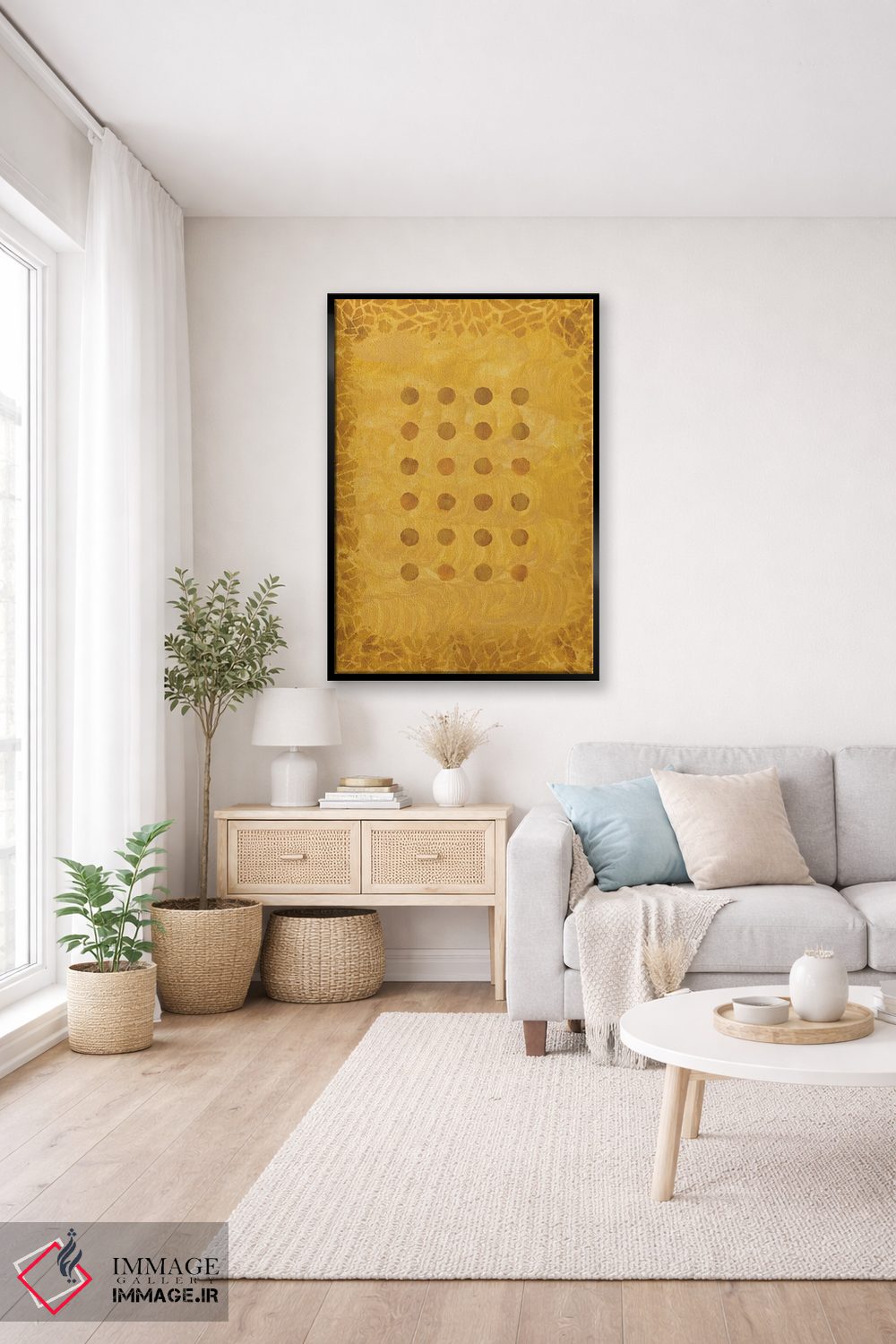 تابلو مینیمال پاییز اثر ماریسول اورا - D5B