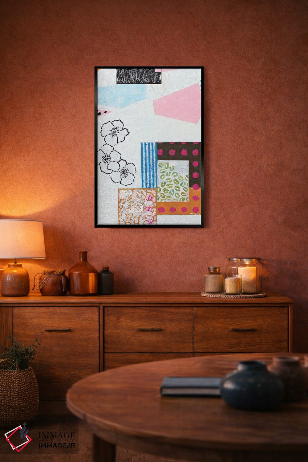 تابلو انتزاعی انتخاب ها اثر ماریسول اورا - D6B