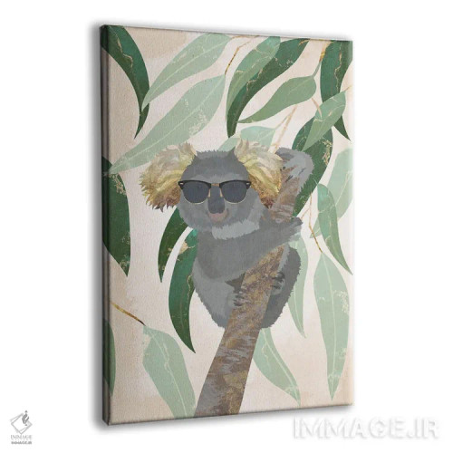 تابلو مینیمال کوآلای باحال اثر سارا مانوفسکی - نمای پرسپکتیو محصول