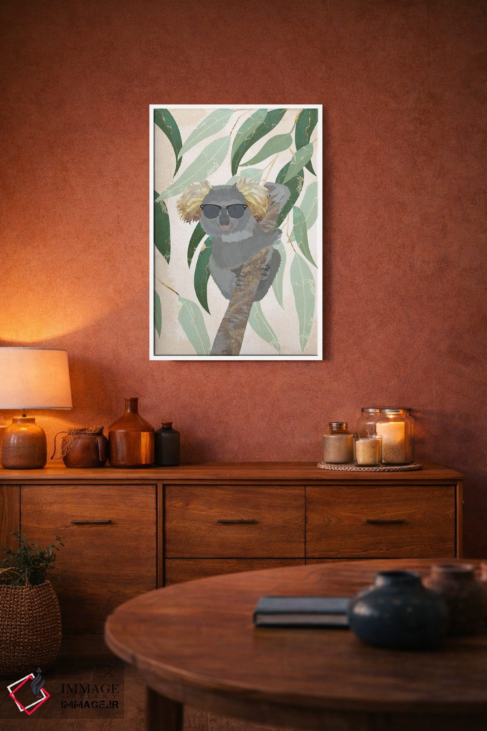 تابلو مینیمال کوآلای باحال اثر سارا مانوفسکی - D2W