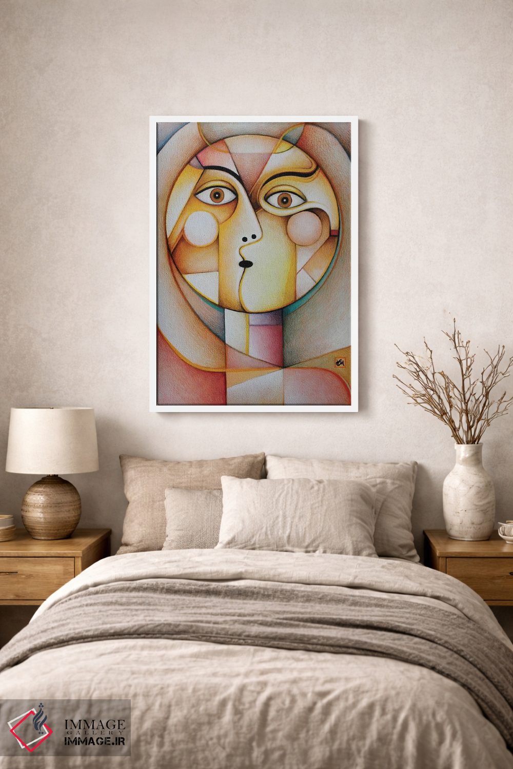 تابلو دکوراتیو پس از طلوع خورشید و پیش از غروب اثر ماسیمو ویتوریوسی - D1W