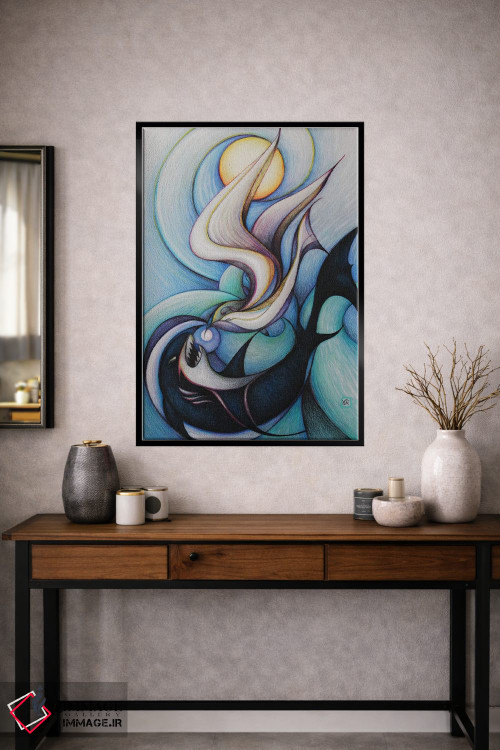 تابلو دکوراتیو تهاجم اثر ماسیمو ویتوریوسی - D2B