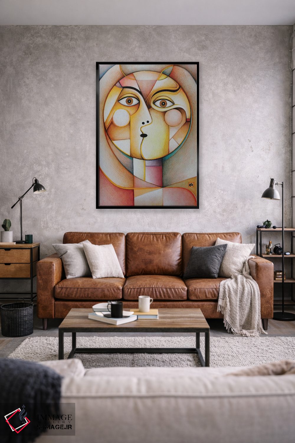 تابلو دکوراتیو پس از طلوع خورشید و پیش از غروب اثر ماسیمو ویتوریوسی - D2B