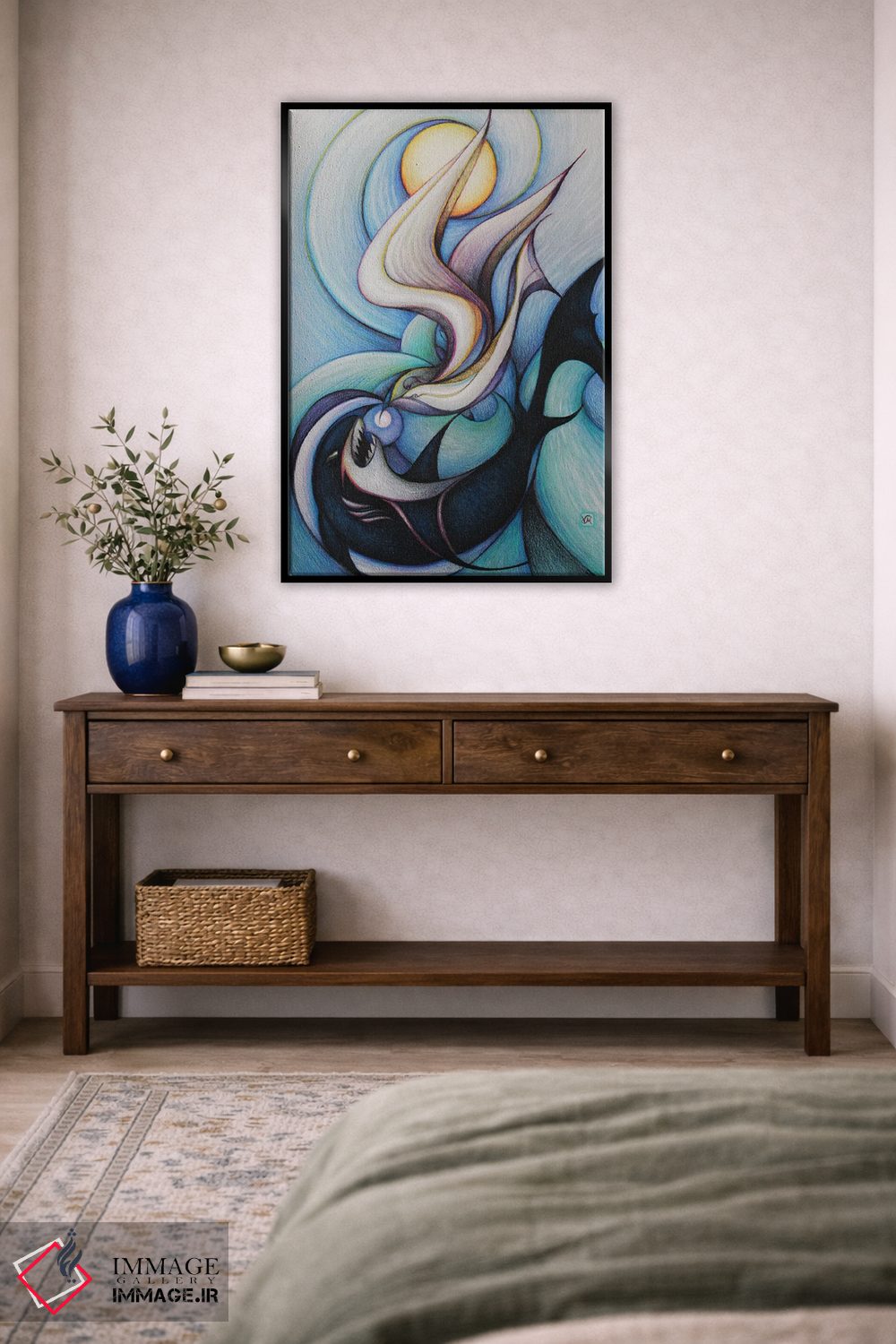 تابلو دکوراتیو تهاجم اثر ماسیمو ویتوریوسی - D4B