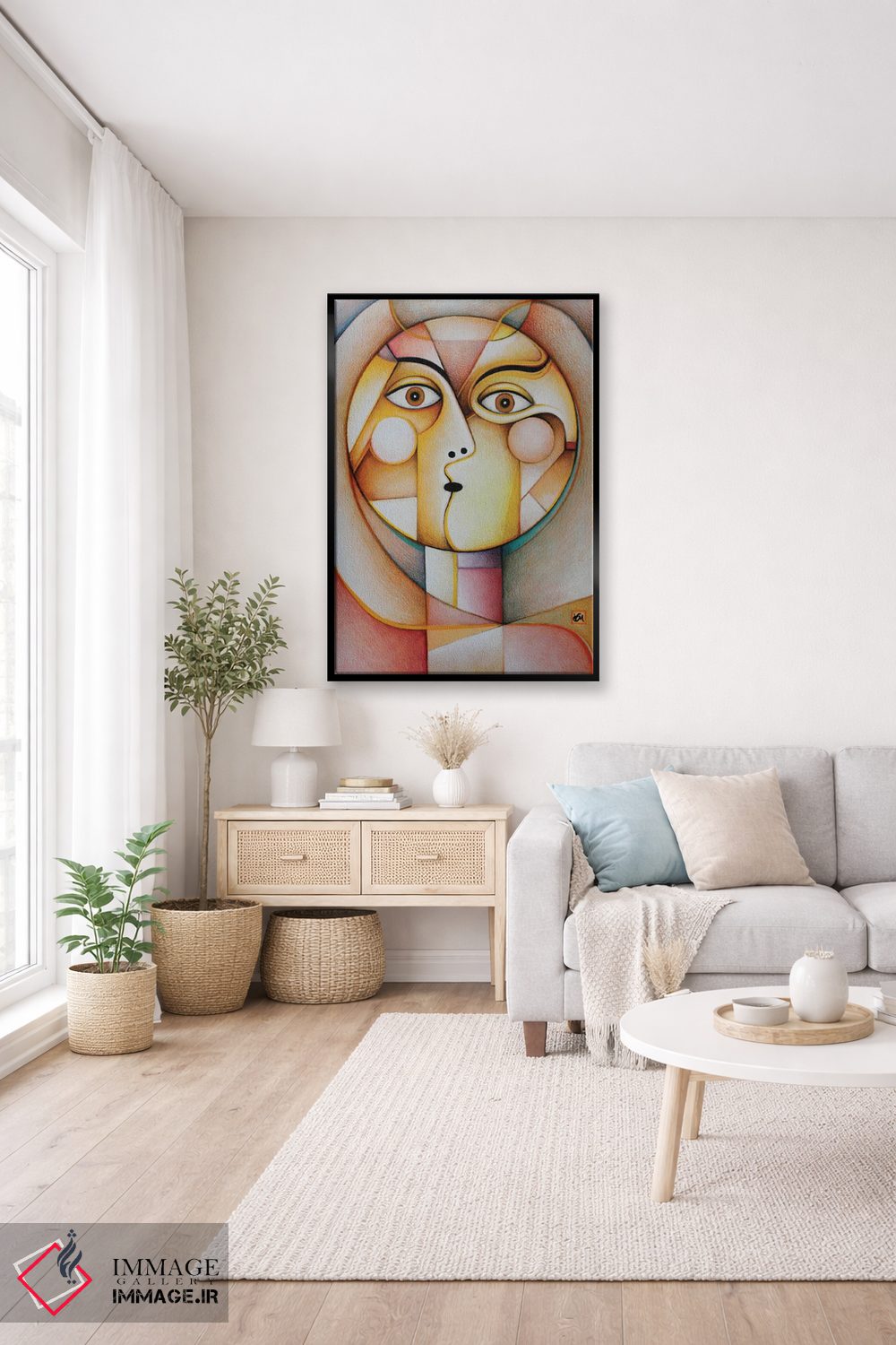 تابلو دکوراتیو پس از طلوع خورشید و پیش از غروب اثر ماسیمو ویتوریوسی - D5B