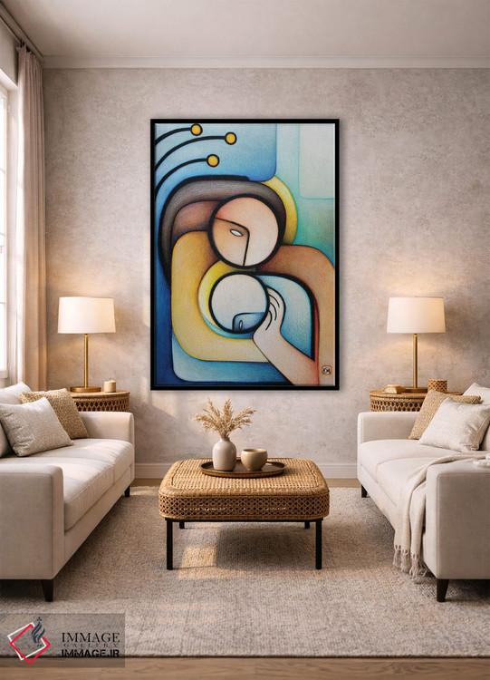 تابلو دکوراتیو تماس اثر ماسیمو ویتوریوسی - D1B