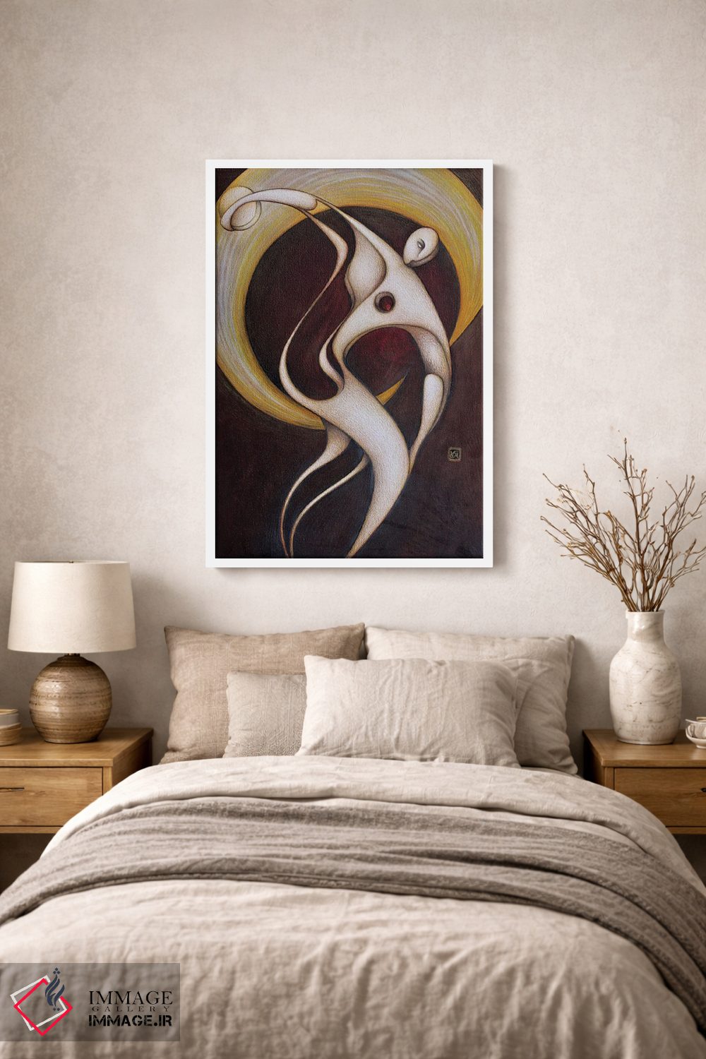 تابلو دکوراتیو دیسکوبولوس II اثر ماسیمو ویتوریوسی - D1W