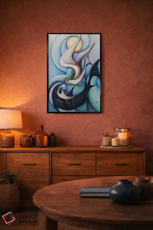 تابلو دکوراتیو تهاجم اثر ماسیمو ویتوریوسی - D5B