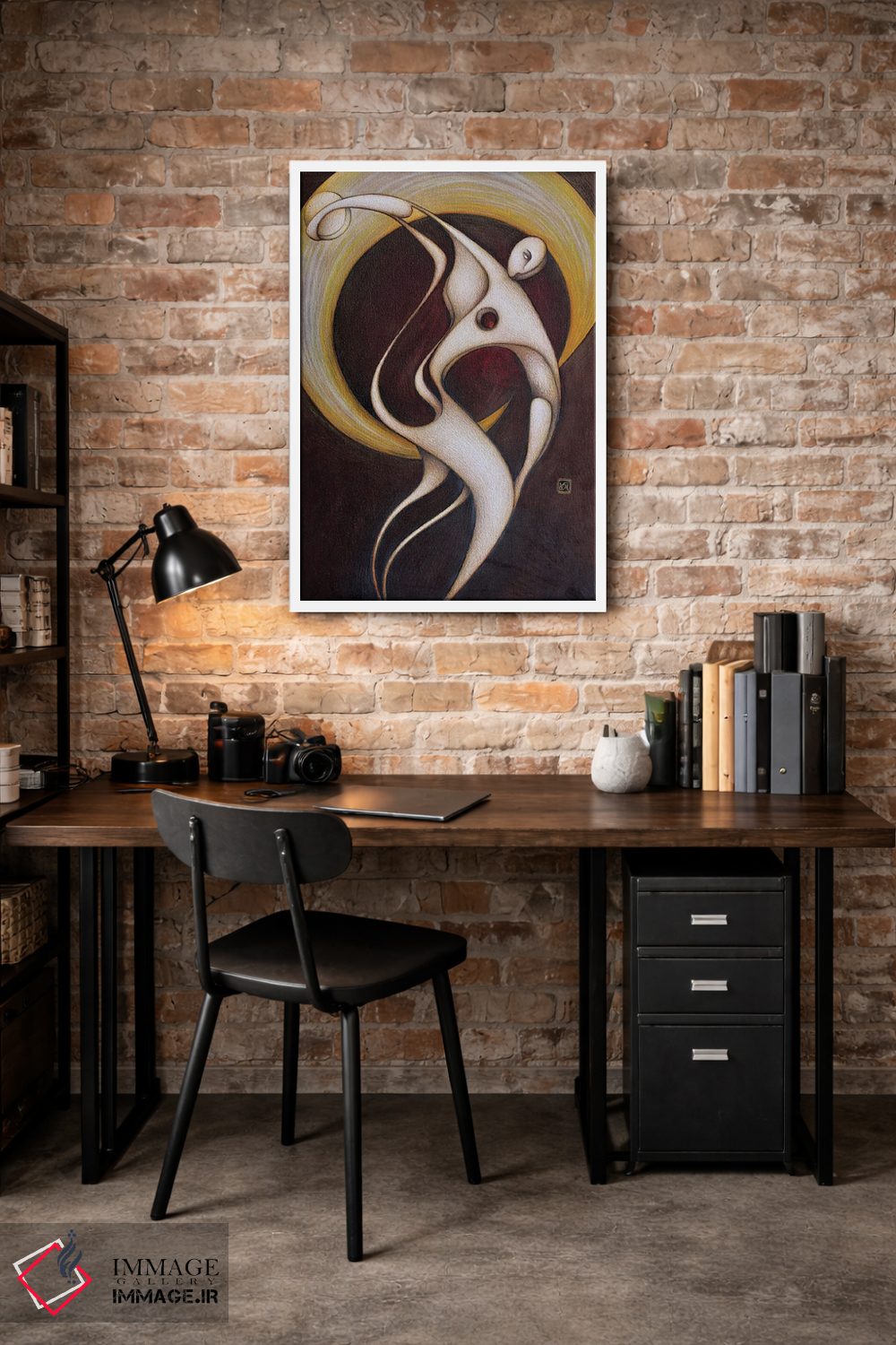 تابلو دکوراتیو دیسکوبولوس II اثر ماسیمو ویتوریوسی - D3W