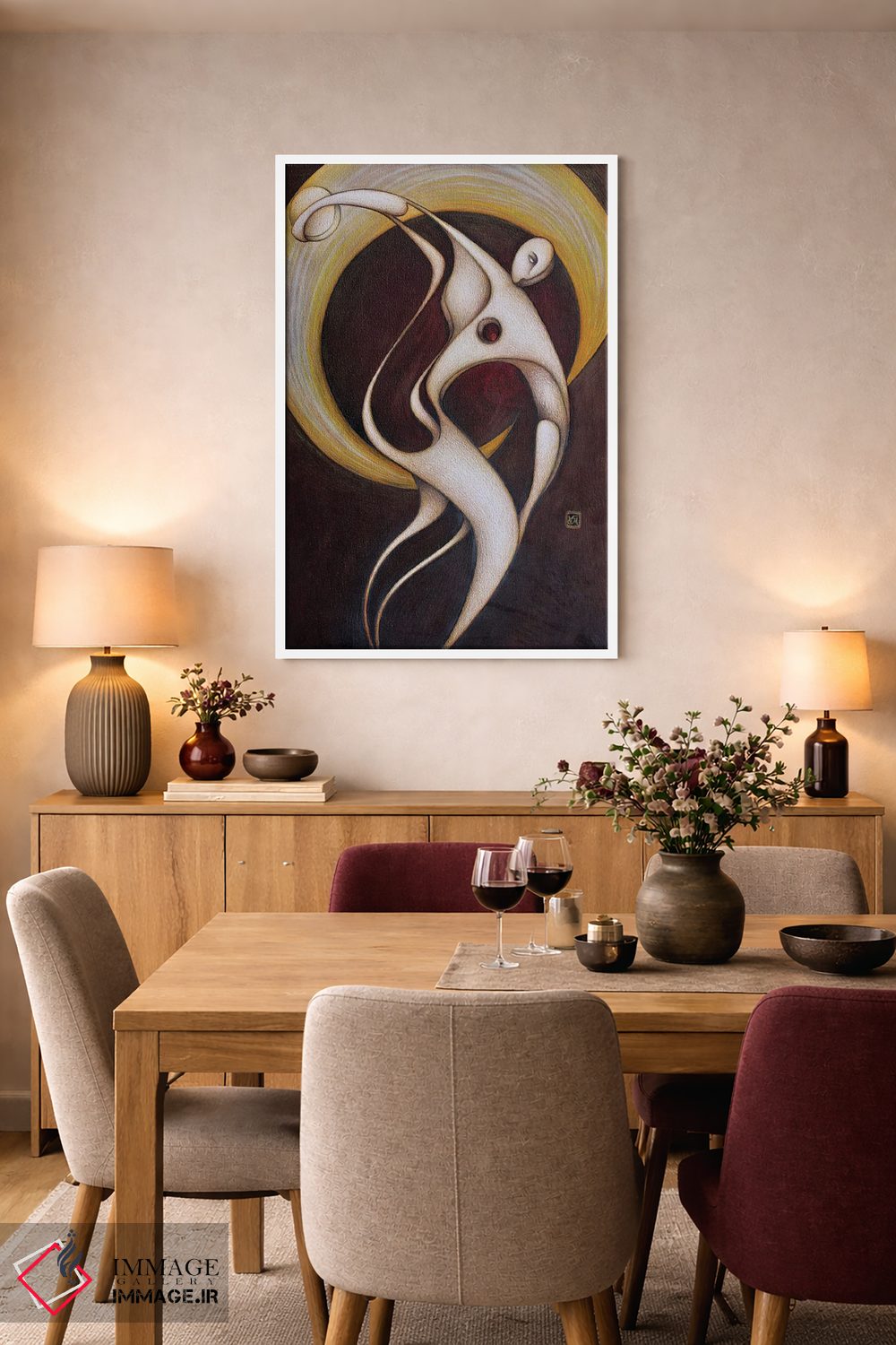 تابلو دکوراتیو دیسکوبولوس II اثر ماسیمو ویتوریوسی - D6W