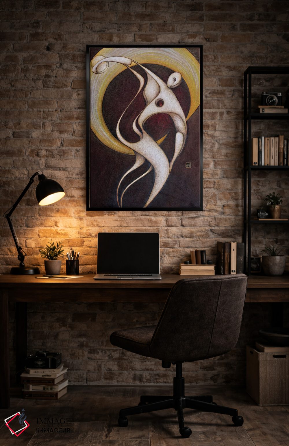 تابلو دکوراتیو دیسکوبولوس II اثر ماسیمو ویتوریوسی - D5B