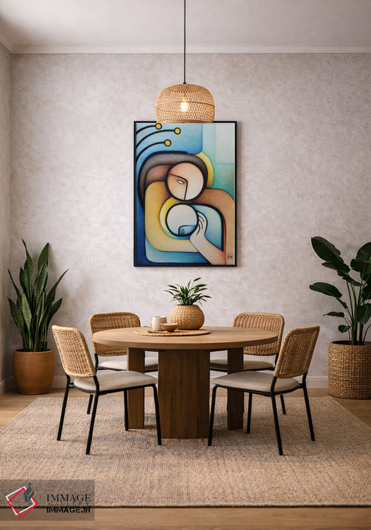 تابلو دکوراتیو تماس اثر ماسیمو ویتوریوسی - D5B