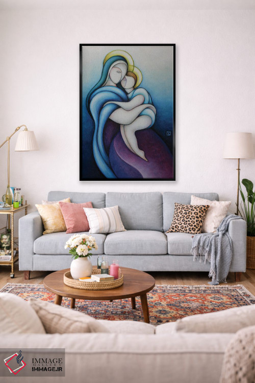 تابلو دکوراتیو مادر آسمانی اثر ماسیمو ویتوریوسی - D1B