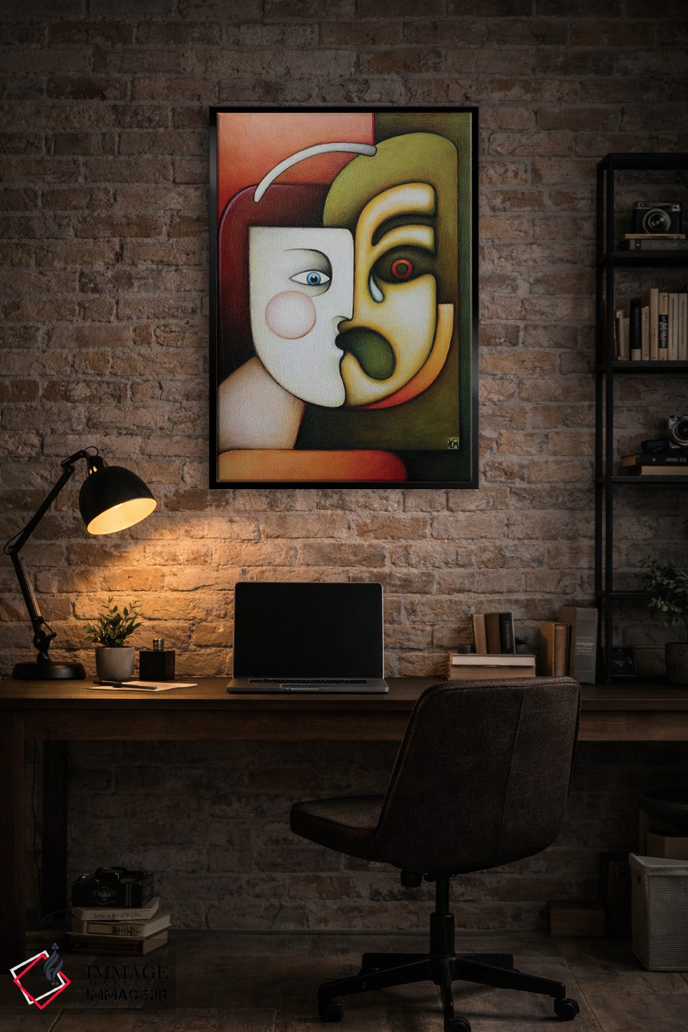 تابلو دکوراتیو صدای درون اثر ماسیمو ویتوریوسی - D4B