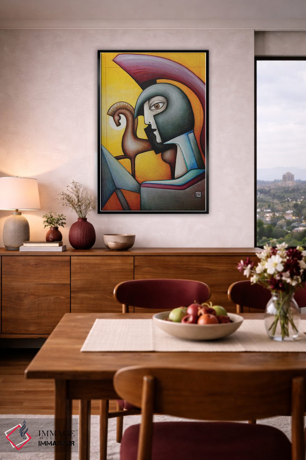 تابلو دکوراتیو فریب اولیس اثر ماسیمو ویتوریوسی - D3B