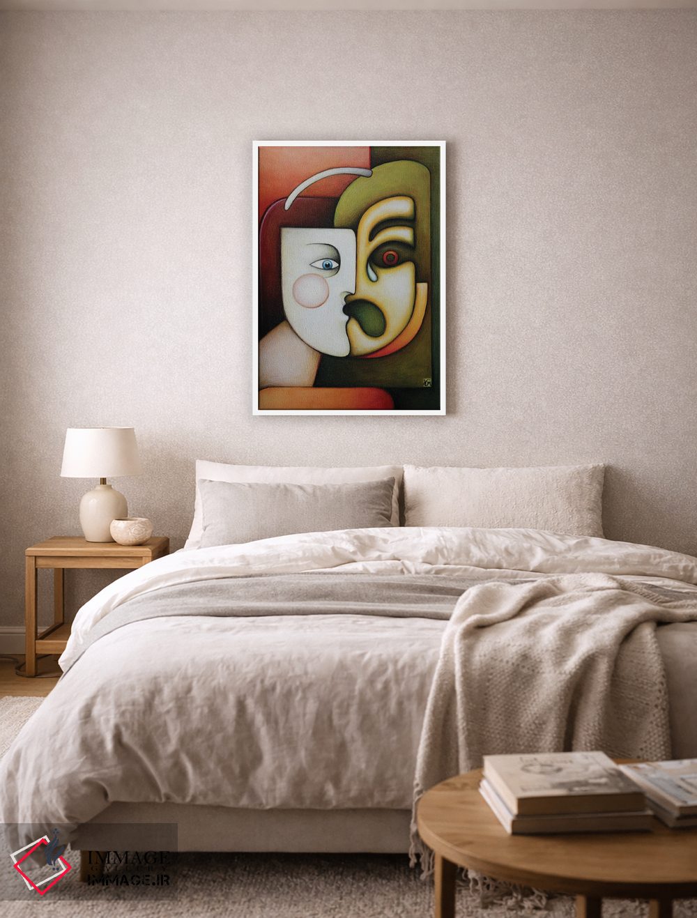 تابلو دکوراتیو صدای درون اثر ماسیمو ویتوریوسی - D6W