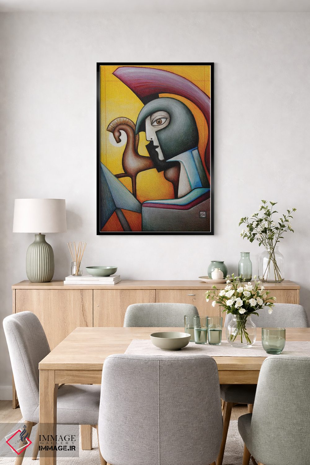 تابلو دکوراتیو فریب اولیس اثر ماسیمو ویتوریوسی - D6B