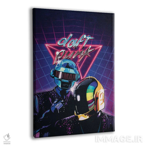 تابلو دکوراتیو دفت پانک اثر آقای ملویل - نمای پرسپکتیو محصول