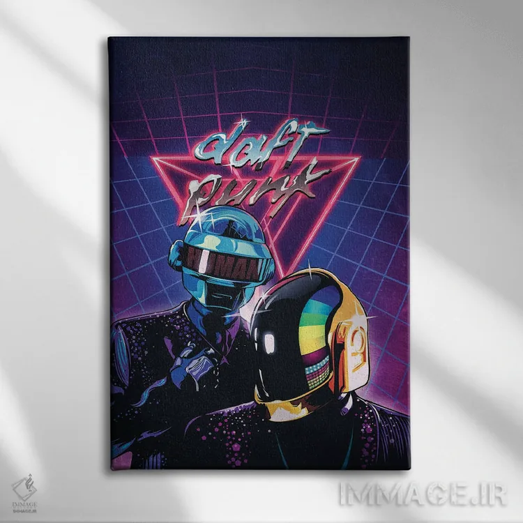 تابلو دکوراتیو دفت پانک اثر آقای ملویل - نمای روبهرو روی دیوار