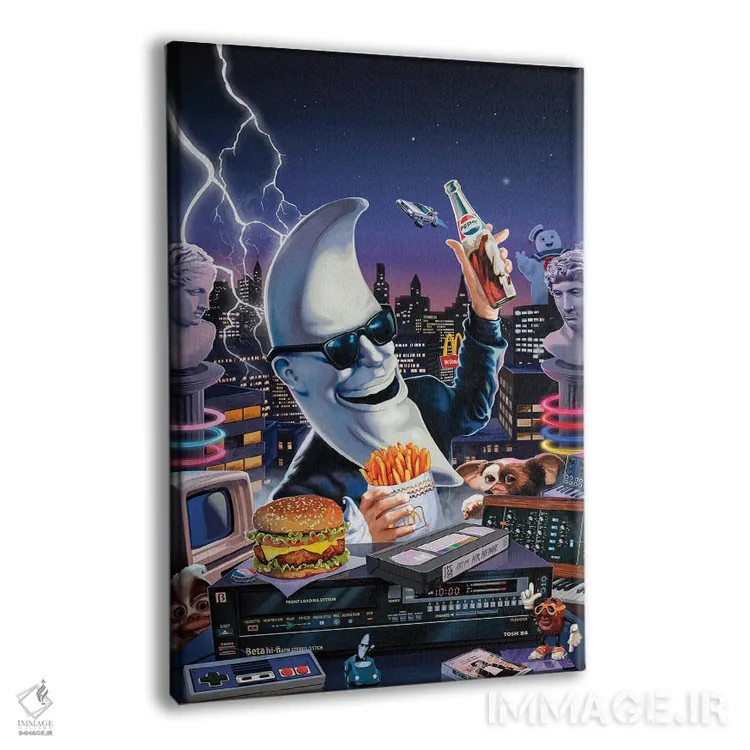 تابلو دکوراتیو مک تونایت اثر آقای ملویل - نمای پرسپکتیو محصول