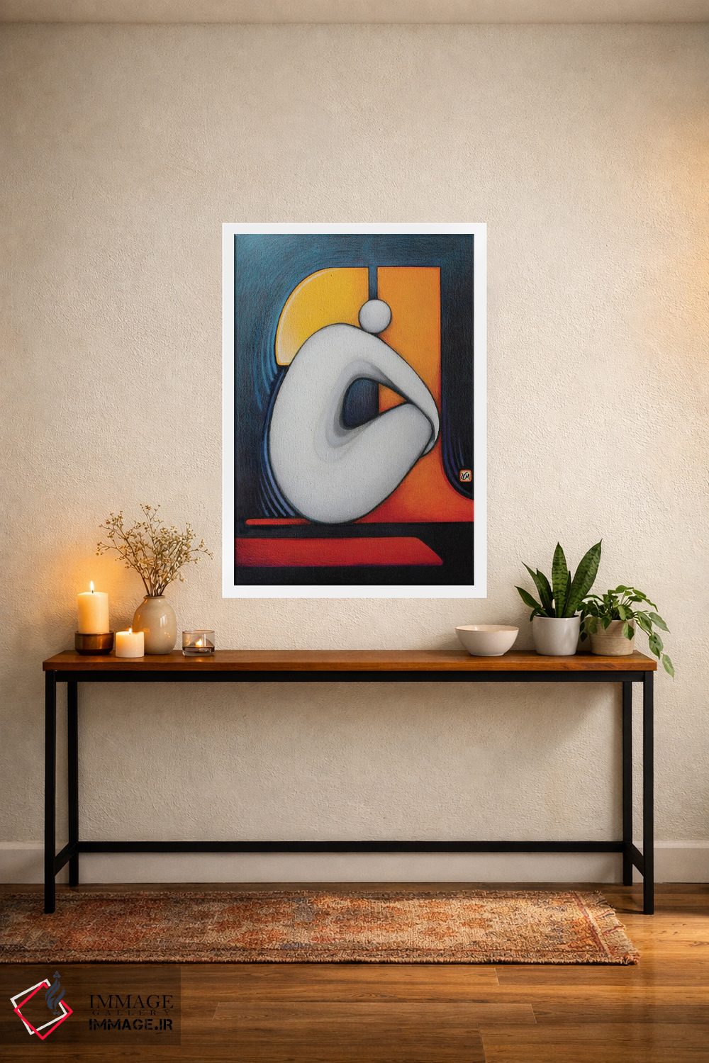 تابلو دکوراتیو انتظار اثر ماسیمو ویتوریوسی - D4W