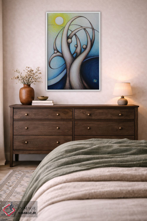 تابلو دکوراتیو زمستان اثر ماسیمو ویتوریوسی - D1W