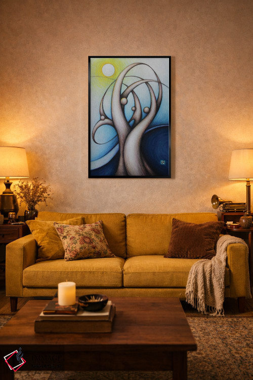 تابلو دکوراتیو زمستان اثر ماسیمو ویتوریوسی - D2B