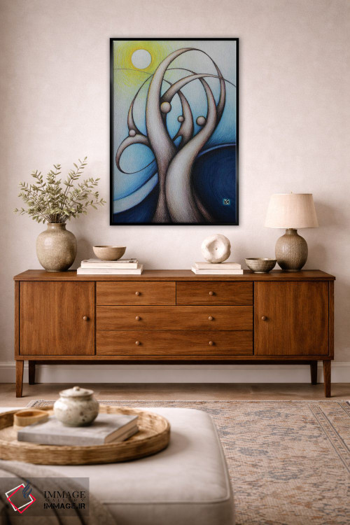 تابلو دکوراتیو زمستان اثر ماسیمو ویتوریوسی - D3B