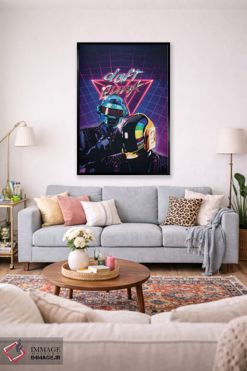 تابلو دکوراتیو دفت پانک اثر آقای ملویل - D2B