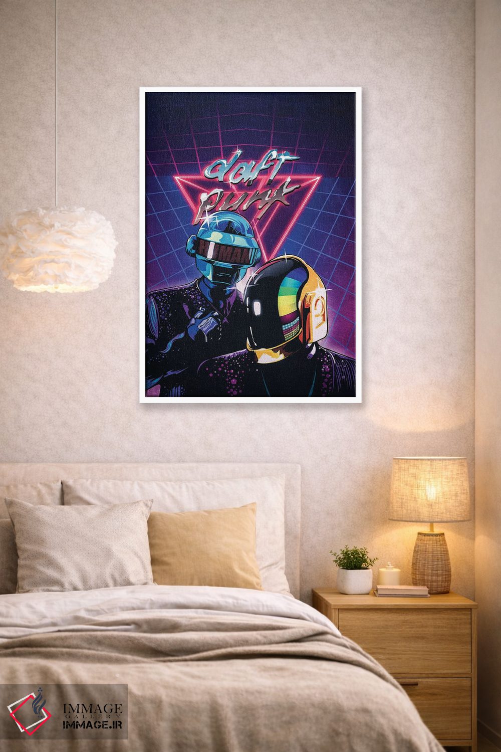 تابلو دکوراتیو دفت پانک اثر آقای ملویل - D1W