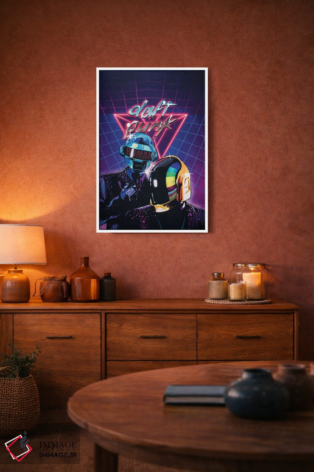 تابلو دکوراتیو دفت پانک اثر آقای ملویل - D3W