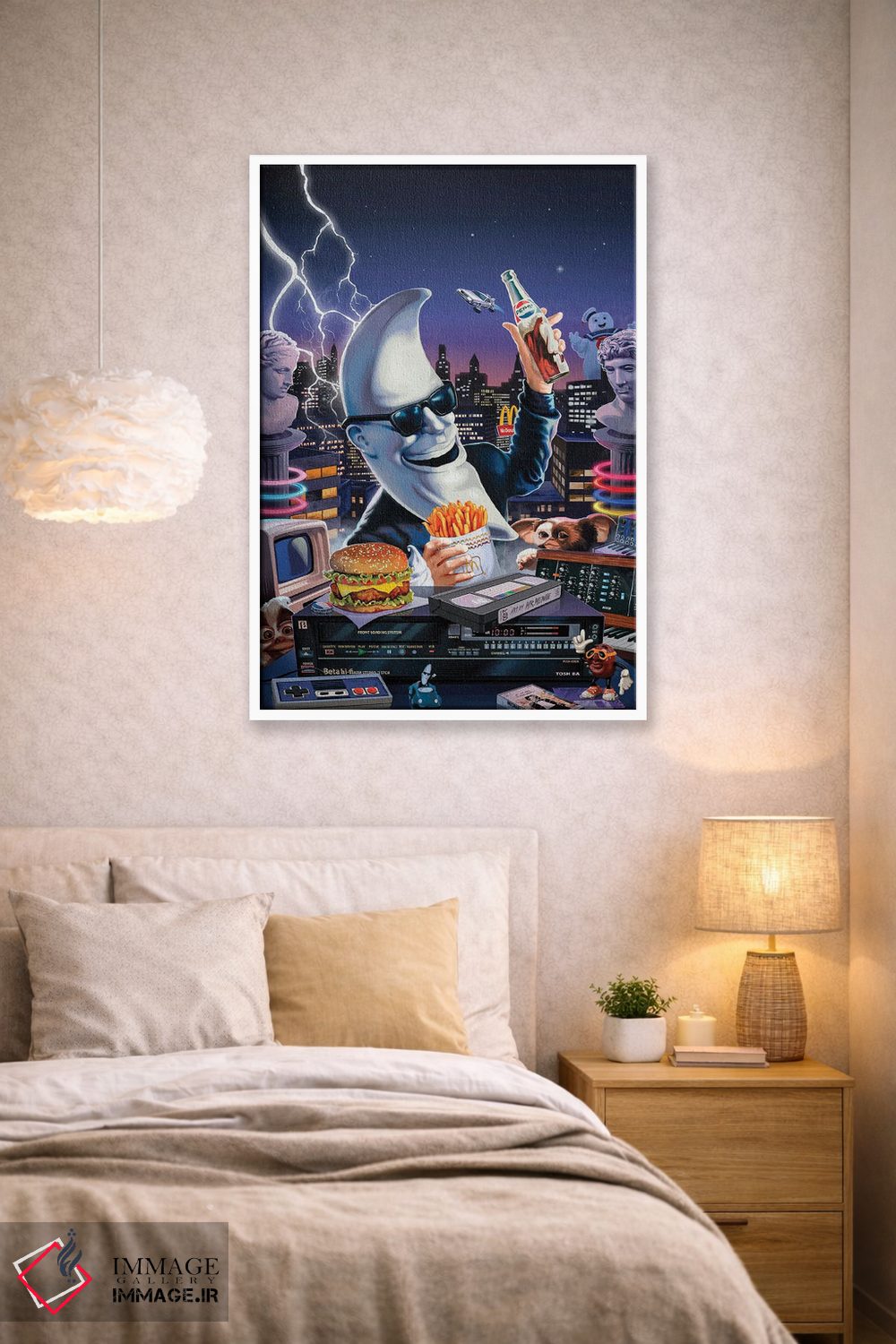 تابلو دکوراتیو مک تونایت اثر آقای ملویل - D1W