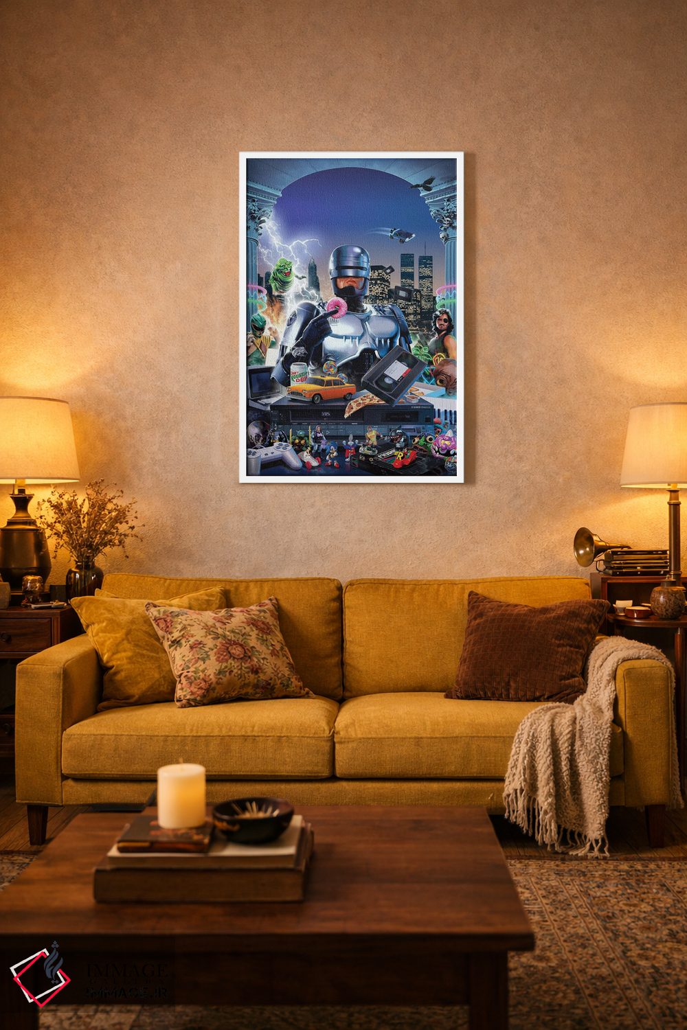 تابلو دکوراتیو ویدئودروم روبوکاپ اثر آقای ملویل - D1W